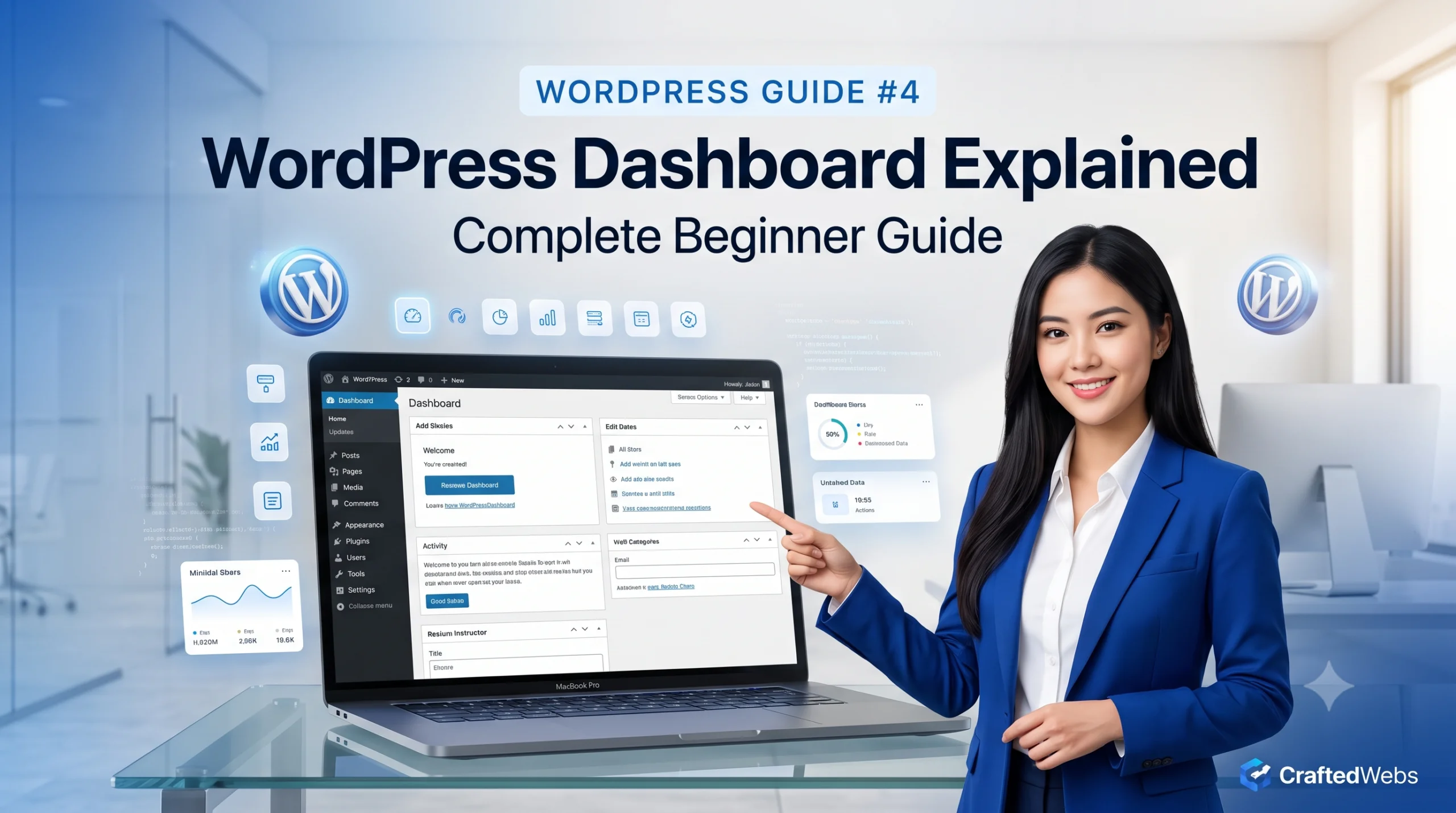 wordpress dashboard