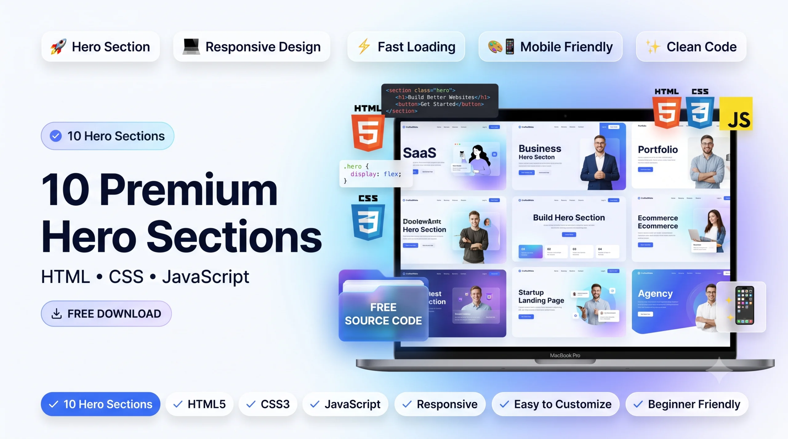 Responsive Hero Sections